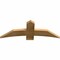 Ekena Millwork Bellingham Rough Sawn Timber Gable Bracket, Western Red Cedar, 48"W x 18"H x 2"D x 6"F, 9/12 Pitch GBW048X18X0206BEL00RWR - alternate 3